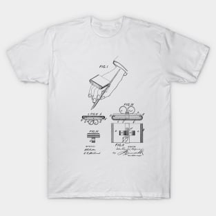 Blotting Pad Vintage Patent Hand Drawing T-Shirt